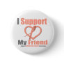 Endometrial Cancer I Support My Friend Pinback Buttons