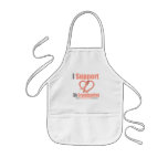 Endometrial Cancer I Support My Granddaughter aprons