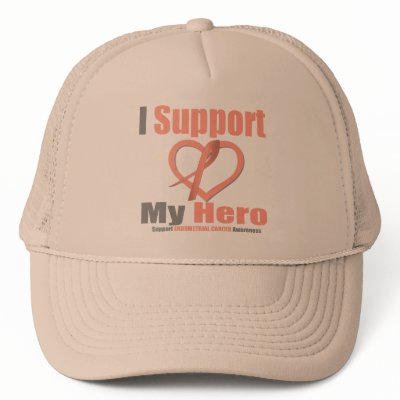 Endometrial Cancer I Support My Hero Hat by shopforawareness