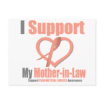Endometrial Cancer I Support My Mother-in-Law Postcard