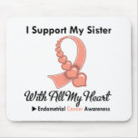 Endometrial Cancer I Support My Sister Mouse Pads