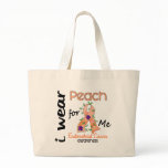 Endometrial Cancer I Wear Peach For Me 43 bags