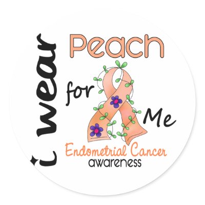 Endometrial Cancer I Wear Peach For Me 43 by awarenessgifts