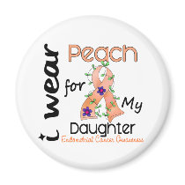 Endometrial Cancer I Wear Peach For My Daughter 43