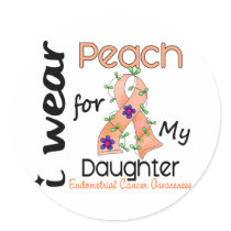 Endometrial Cancer I Wear Peach For My Daughter 43