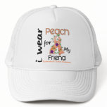 Endometrial Cancer I Wear Peach For My Friend 43 hats