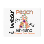 Endometrial Cancer I Wear Peach For My Girlfriend