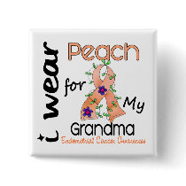 Endometrial Cancer I Wear Peach For My Grandma 43