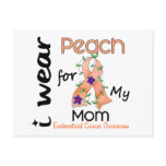 Endometrial Cancer I Wear Peach For My Mom 43