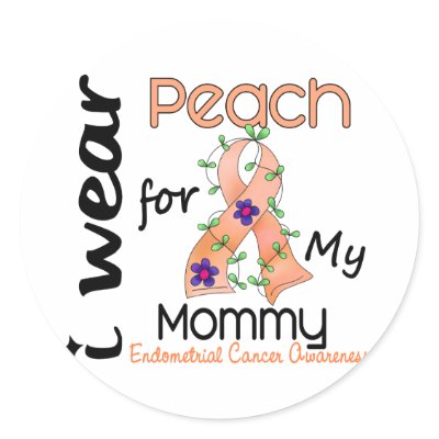 Endometrial Cancer I Wear Peach For My Mommy 43 by awarenessgifts