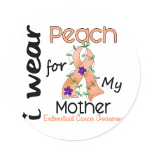 Endometrial Cancer I Wear Peach For My Mother 43