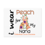 Endometrial Cancer I Wear Peach For My Nana 43