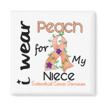 Endometrial Cancer I Wear Peach For My Niece 43