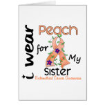 Endometrial Cancer I Wear Peach For My Sister 43