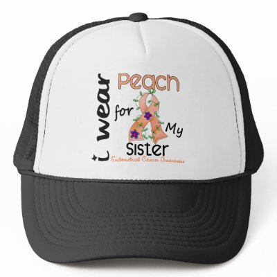 Endometrial Cancer I Wear Peach For My Sister 43 by awarenessgifts