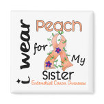 Endometrial Cancer I Wear Peach For My Sister 43