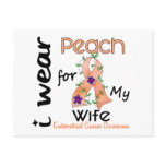 Endometrial Cancer I Wear Peach For My Wife 43