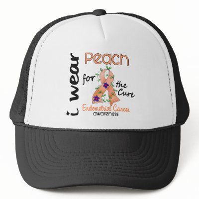 Endometrial Cancer I Wear Peach For The Cure 43 by awarenessgifts