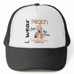 Endometrial Cancer I Wear Peach For The Cure 43 hats