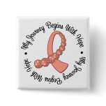 Endometrial Cancer My Journey Begins With Hope Buttons