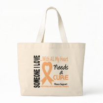 Endometrial Cancer Needs A Cure 3 Canvas Bag