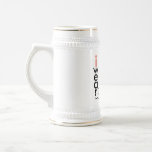 Endometrial Cancer Peach Heart Ribbon NANA Mugs