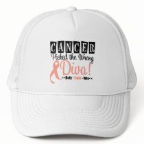 Endometrial  Cancer Picked The Wrong Diva v2 Mesh Hat