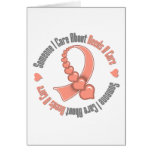 Endometrial Cancer Someone I Care Needs A Cure Greeting Cards