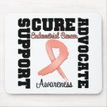 Endometrial Cancer Support Advocate Cure Mouse Mat