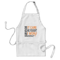 Endometrial Cancer Survivor It Came We Fought Apron