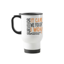 Endometrial Cancer Survivor It Came We Fought Mugs