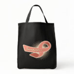 Endometrial Cancer Survivor Ribbon Tote Bags