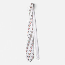 Endometrial Cancer Survivor Tribal Butterfly Custom Ties