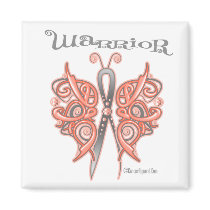 Endometrial Cancer Warrior Celtic Butterfly