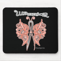 Endometrial Cancer Warrior Celtic Butterfly