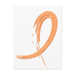 Endometrial Cancer's Peach Ribbon A4