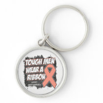 Endometrial/Uterine Cancer Tough Men Wear A Ribbon