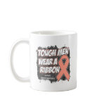 Endometrial/Uterine Cancer Tough Men Wear A Ribbon Mugs