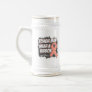 Endometrial/Uterine Cancer Tough Men Wear A Ribbon Mugs