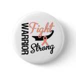 Endometrial Uterine Cancer Warrior buttons