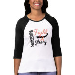 Endometrial Uterine Cancer Warrior t-shirts