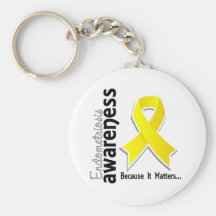 Endometriosis Awareness 5 Key Chain