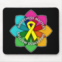 Endometriosis Awareness Matters Petals Mouse Pad