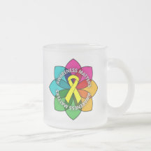 Endometriosis Awareness Matters Petals Mugs