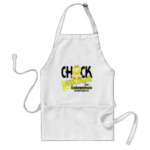 Endometriosis Chick Gone Yellow 2 Apron