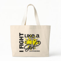 Endometriosis I Fight Like A Girl 13.2 Tote Bag