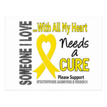 Endometriosis Needs A Cure 3 Postcards