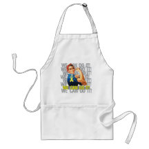 Endometriosis Rosie WE CAN DO IT Aprons