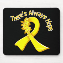 Endometriosis There's Always Hope Floral Mousepad