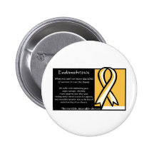 Endometriosis- Yellow Ribbon Pins